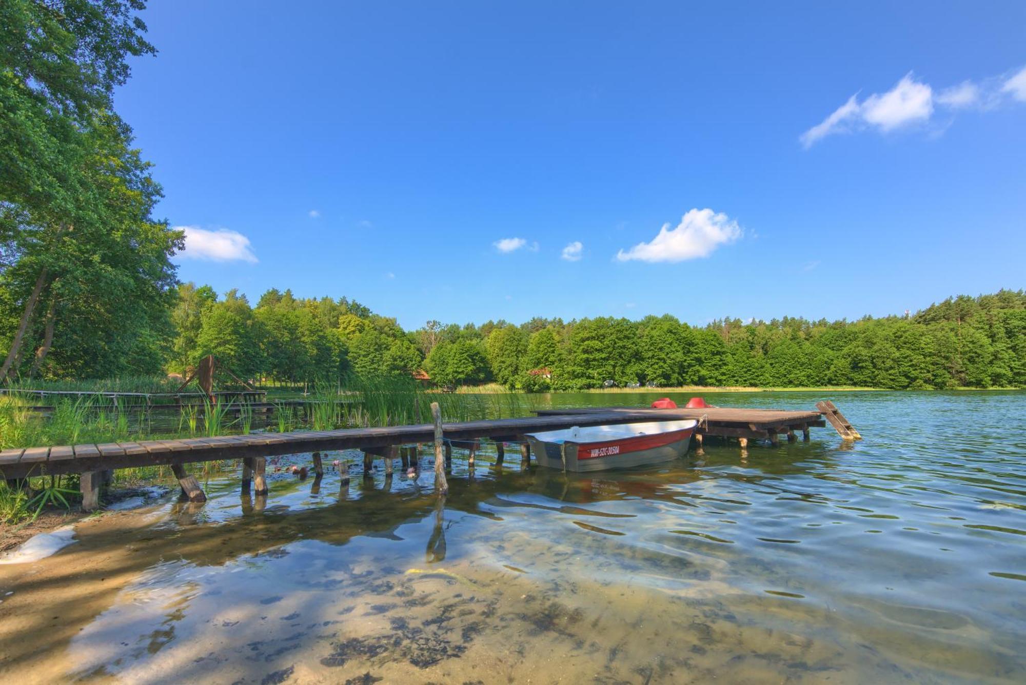 Domki Nad Brzegiem Dluzek Exterior foto